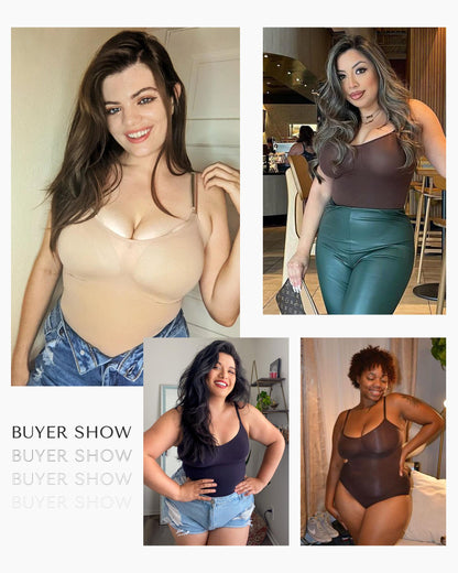 Seamless One-Piece Tummy Tucking Bodysuit