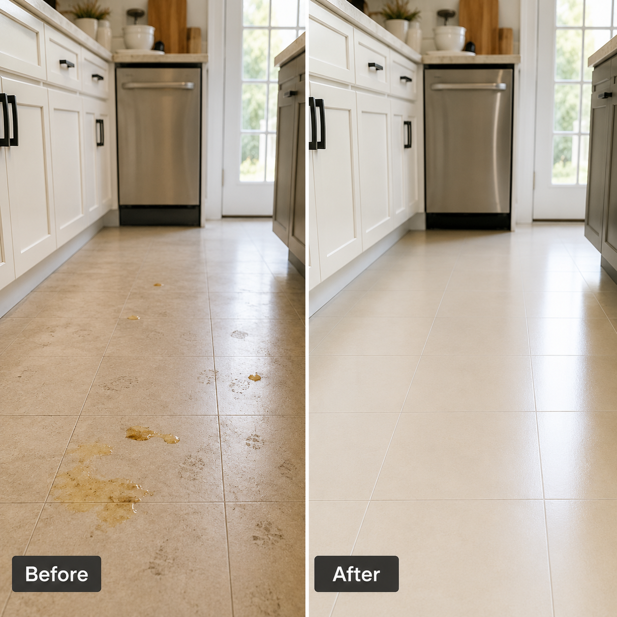 Floor Cleaner—Instant Cleaning, No Residue