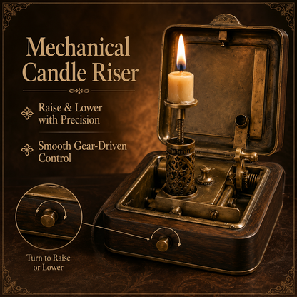 🕯️19th Century Mechanical Candle Box