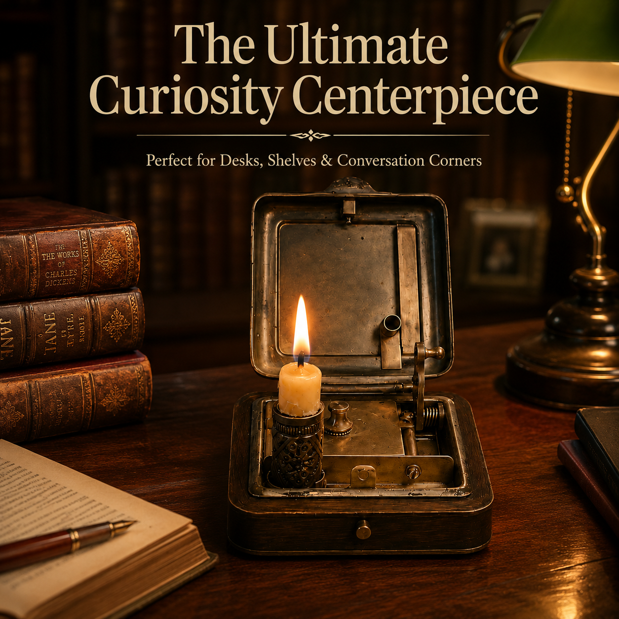 🕯️19th Century Mechanical Candle Box