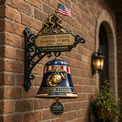 ✨USA 250th Anniversary Patriotic Eagle Wall Bell | Celebrate 250 Years of Freedom