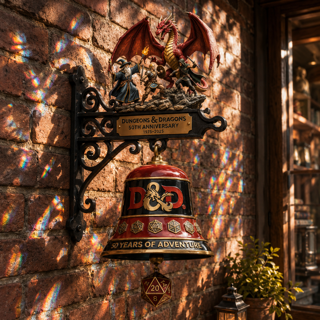 ✨USA 250th Anniversary Patriotic Eagle Wall Bell | Celebrate 250 Years of Freedom