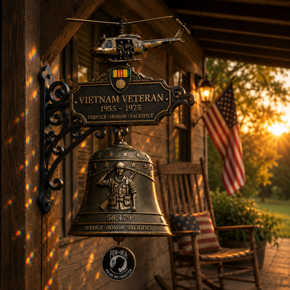 ✨USA 250th Anniversary Patriotic Eagle Wall Bell | Celebrate 250 Years of Freedom
