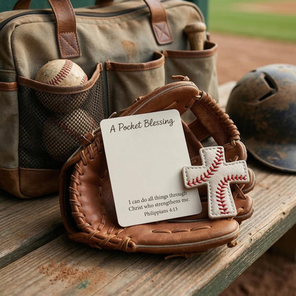 Sports Cross Pocket Blessing