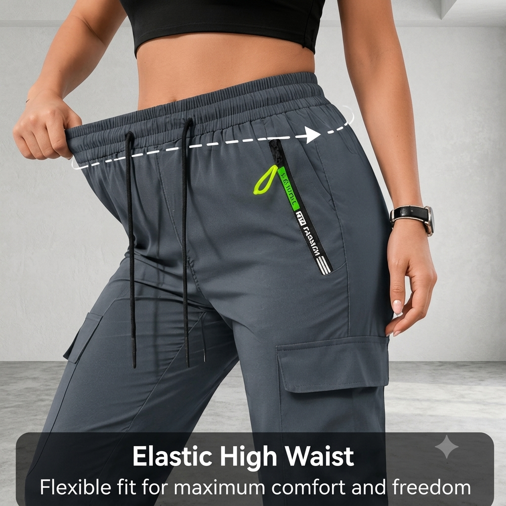 ⚡️Flash Sale｜Women’s cargo pants with multiple pockets