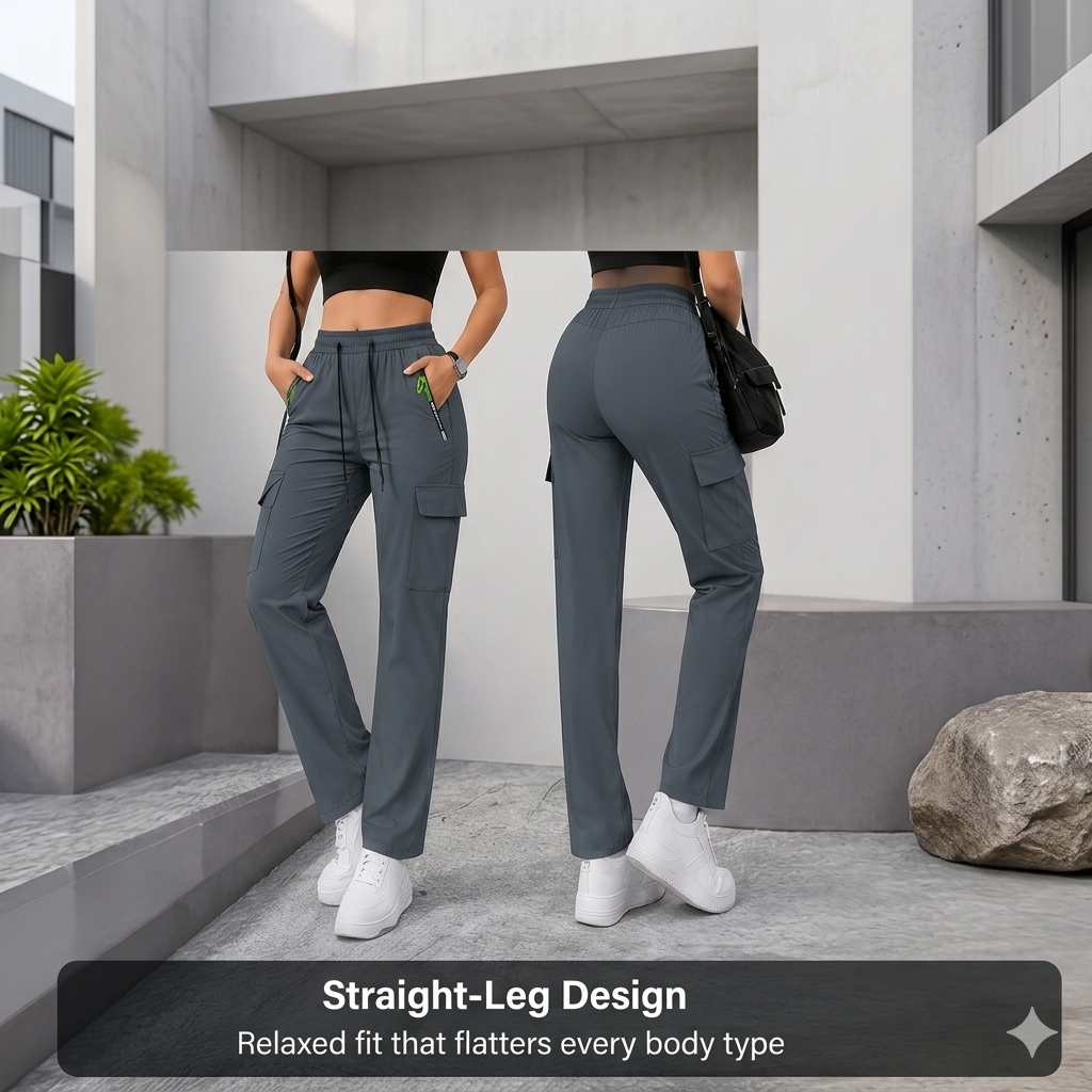 ⚡️Flash Sale｜Women’s cargo pants with multiple pockets
