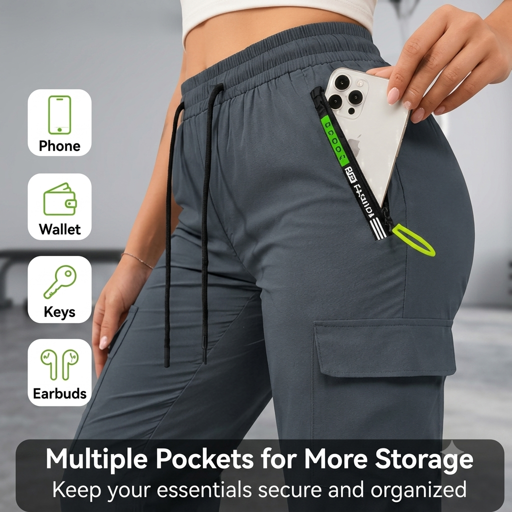 ⚡️Flash Sale｜Women’s cargo pants with multiple pockets