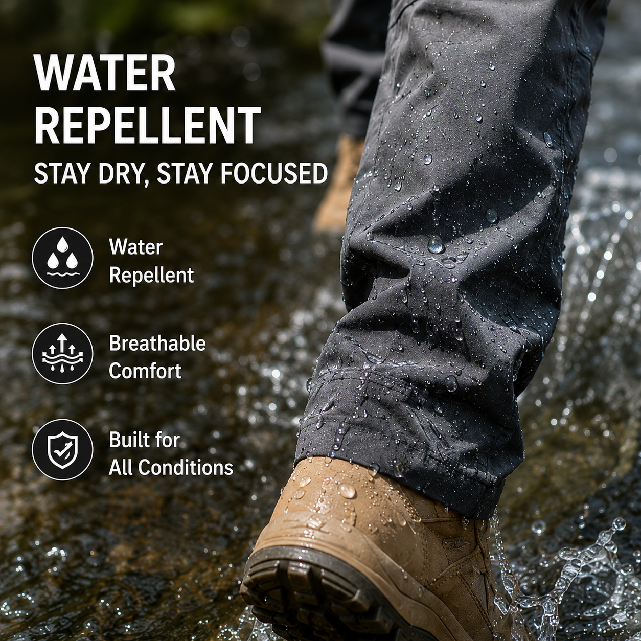 🔥LAST DAY 49%---Men's Waterproof Tactical Work Pants