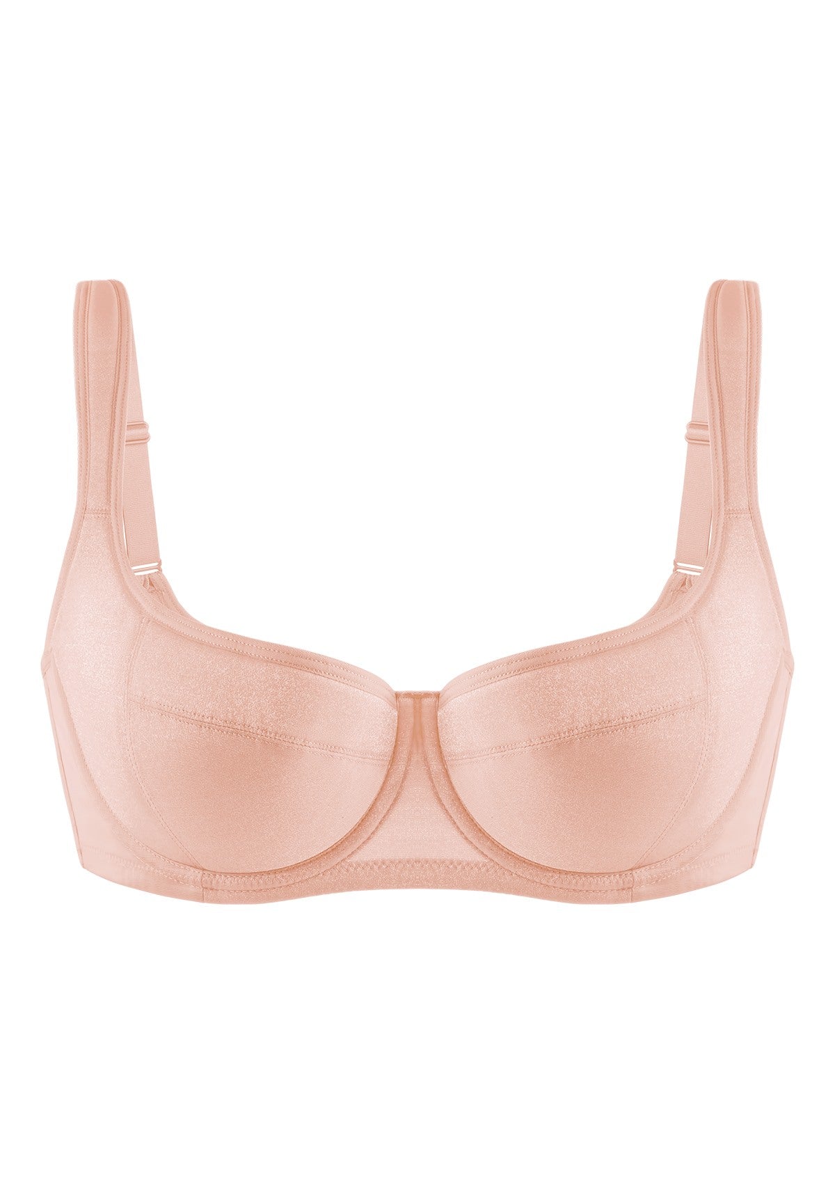 Starry Night Lightly Lined Lightly Padded Plus Size Balconette Bra