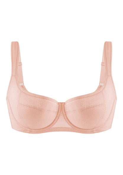 Starry Night Lightly Lined Lightly Padded Plus Size Balconette Bra