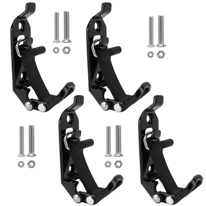 🛠️Metal Rubber Shovel Mount for Roof Rack & Truck Bed🔩Truck Jeep Offroad Roof Rack Axe Shovel Mount⚙️ Quick Fist Mounting Clamps