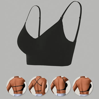 💗Women's Solid Color Wireless Backless Bra