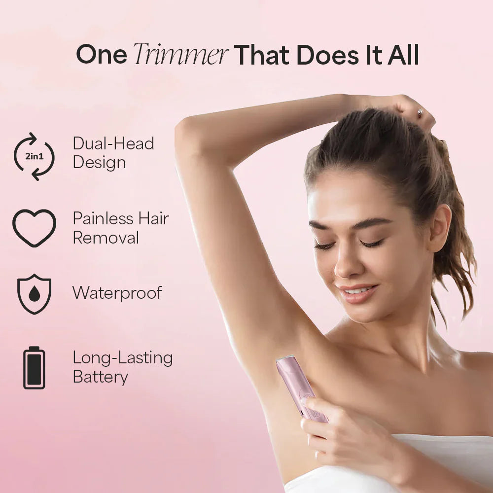 Painless Pubic Hair Trimmer for Women
