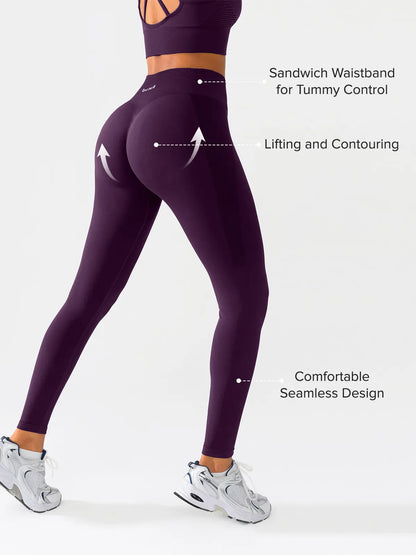 Seamless High Waisted Butt-Lifting Leggings