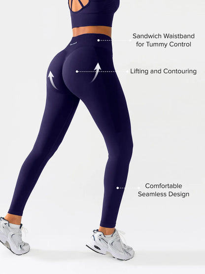 Seamless High Waisted Butt-Lifting Leggings