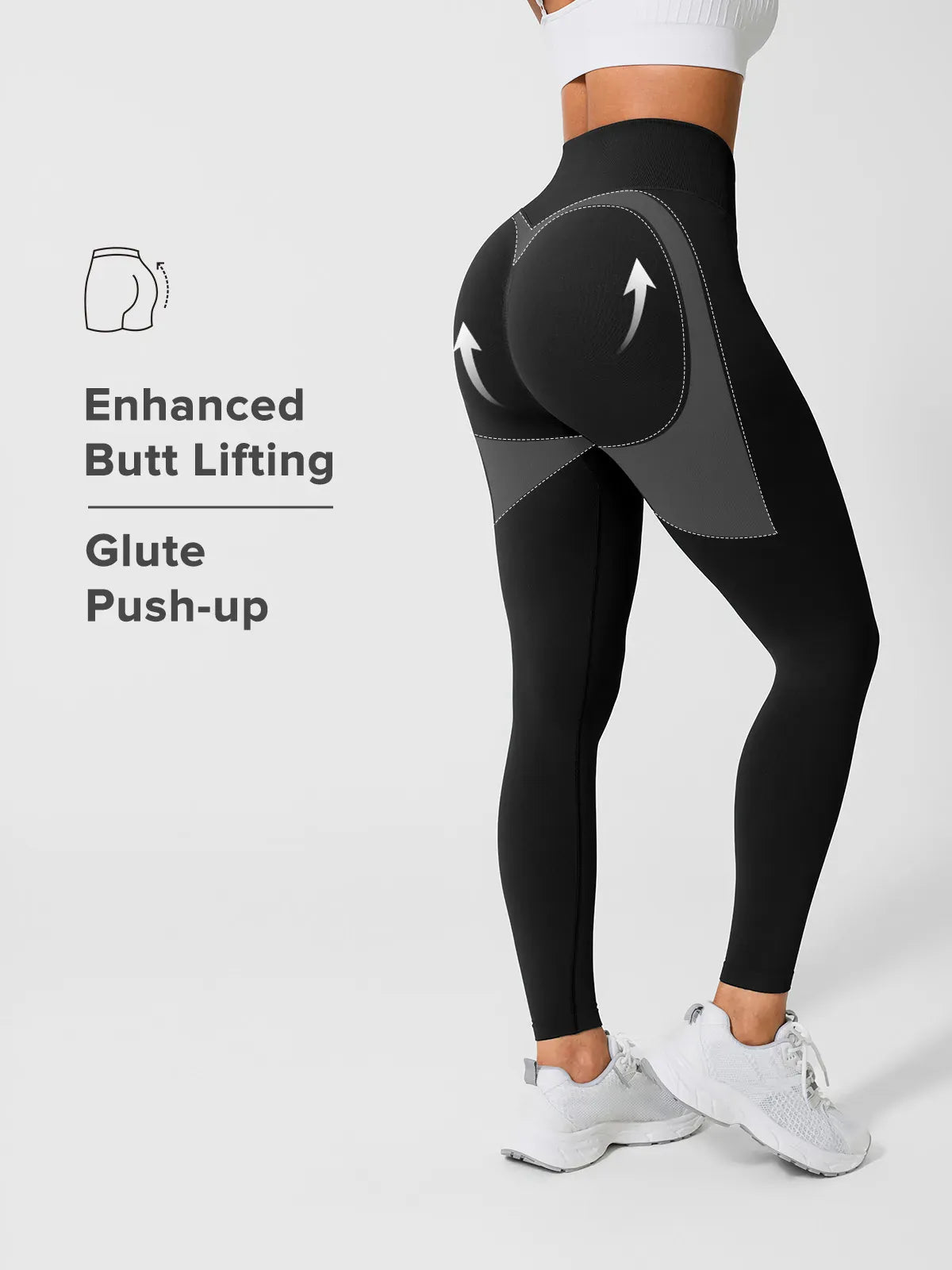 Seamless High Waisted Butt-Lifting Leggings