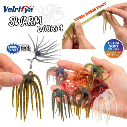 5 PCS Tentacle Dice Bait – The Ultimate Japanese-Style Finesse Lure