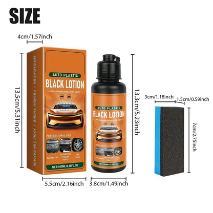 😎Plastic & Trim Restorer – Interior & Exterior Revitalizer with Applicator Pad