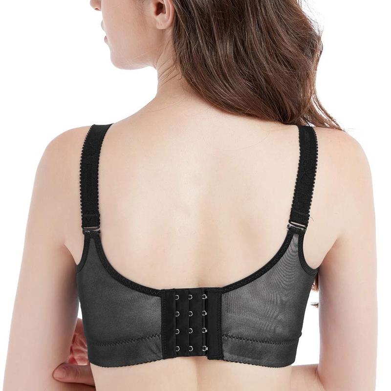 Padded Push Up Lace Bras for Women Underwire Bras Comfort Floral