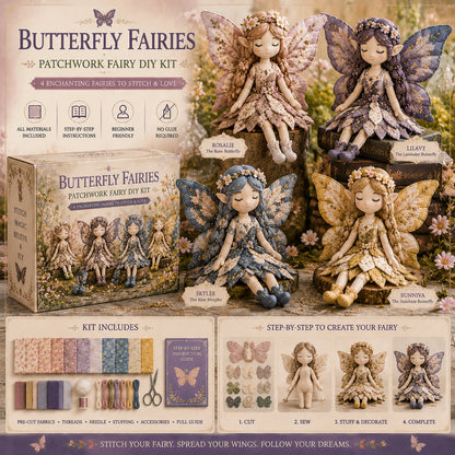 🔥Last Day 40% OFF🌸Fairy Patchwork DIY Collection ✨