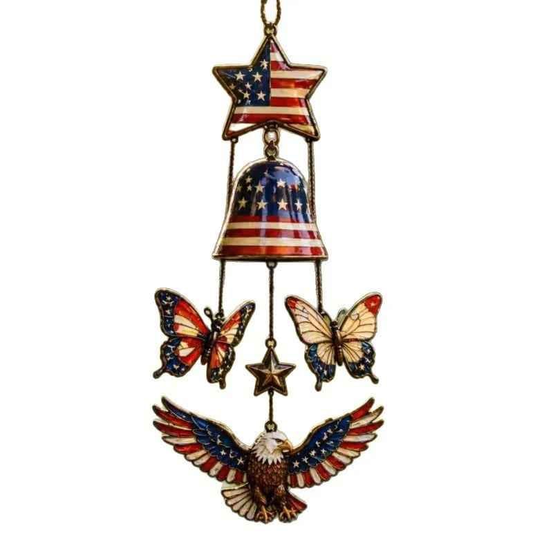 Patriotic 250-Year Anniversary Decorative Wind Chime