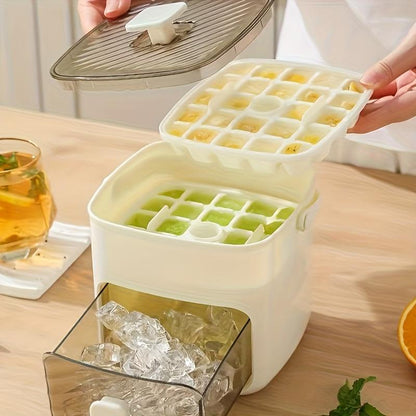 48 Cube Double-Deck Portable Ice Maker