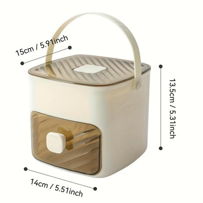 48 Cube Double-Deck Portable Ice Maker