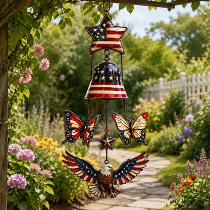 Patriotic 250-Year Anniversary Decorative Wind Chime