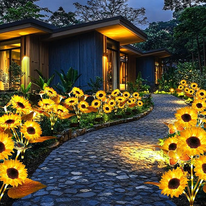 🌞27.6 " Solar LED Sunflower Garden Lights