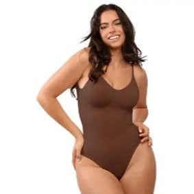 Seamless One-Piece Tummy Tucking Bodysuit