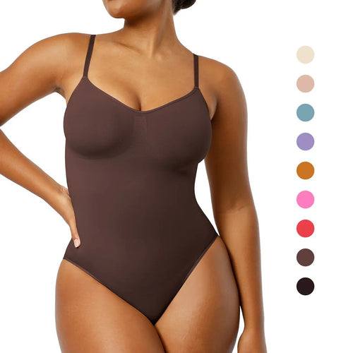Seamless One-Piece Tummy Tucking Bodysuit