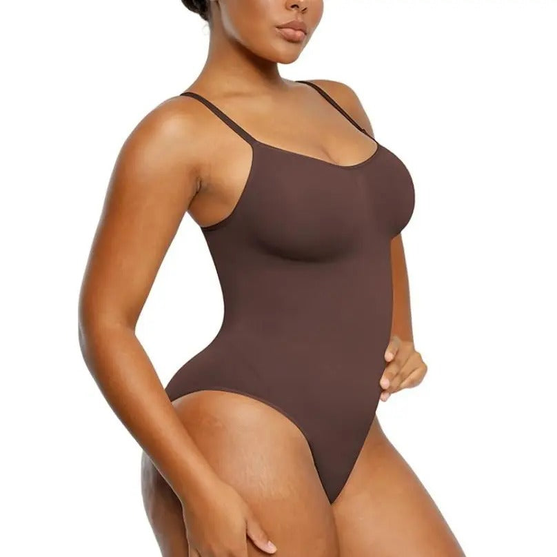 Seamless One-Piece Tummy Tucking Bodysuit