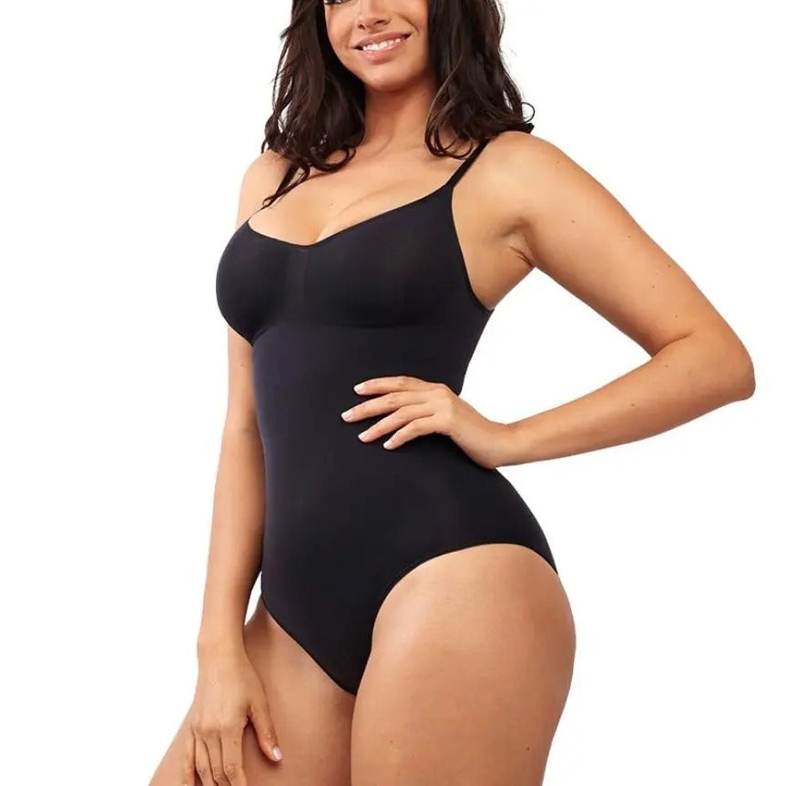 Seamless One-Piece Tummy Tucking Bodysuit