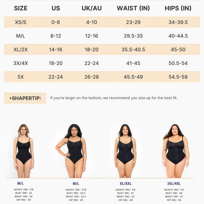 Seamless One-Piece Tummy Tucking Bodysuit
