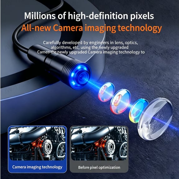 🔥🔥Endoscope Camera with Light📸