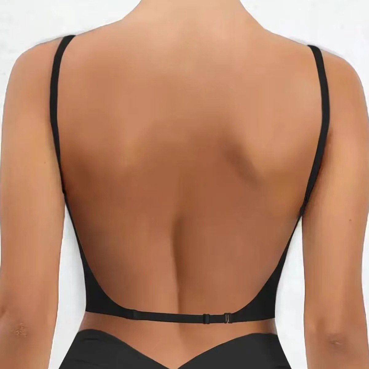💗Women's Solid Color Wireless Backless Bra