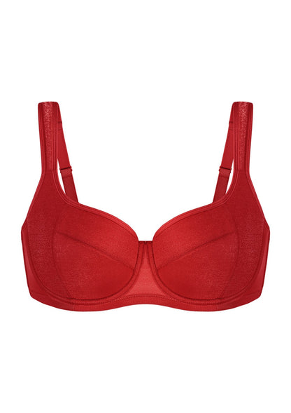 Starry Night Lightly Lined Lightly Padded Plus Size Balconette Bra