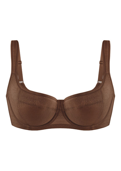 Starry Night Lightly Lined Lightly Padded Plus Size Balconette Bra