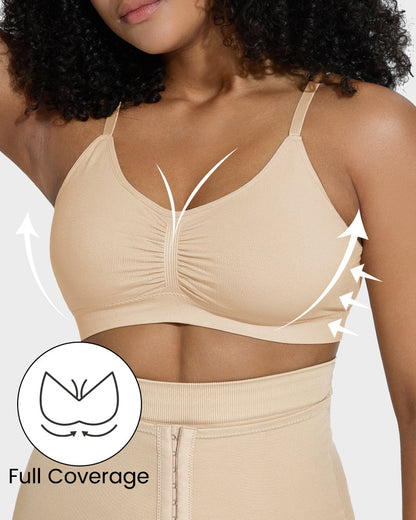 Full Coverage Seamless Natural Lift Bra