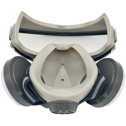 Mroace Dust-Proof Integrated Respirator Mask – Adjustable Comfortable Full-Face with Filters