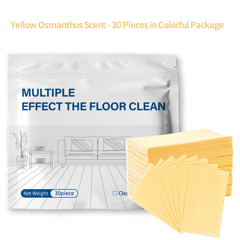 Water-Soluble Floor Cleaning Sheets